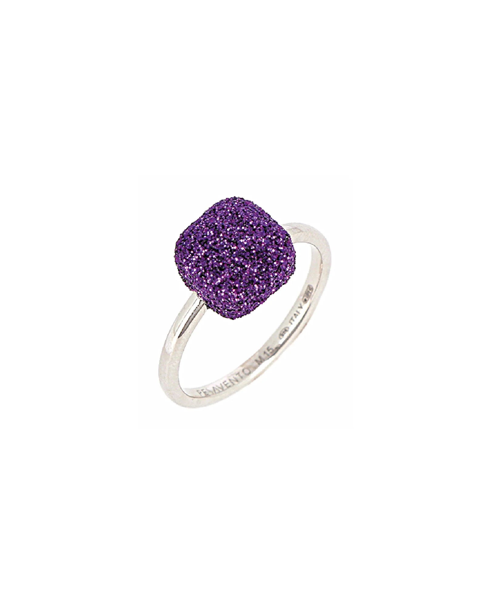 Anello Donna Pesavento Argento 925 Polvere Di Sogni Viola Londra WPSCA121/14